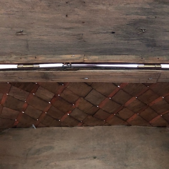 🎄 Wood box with apple And braided details Farmhouse - Picture 9 of 9